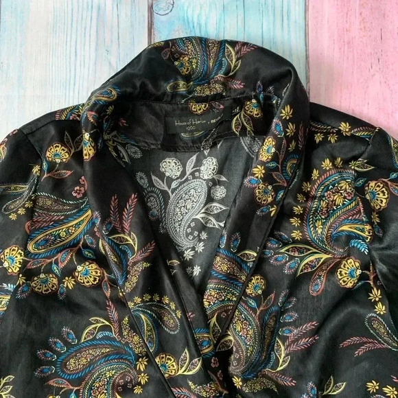 House of Harlow 1960 x Revolve paisley Arthur top - Picture 8 of 11